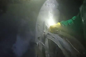 大庆消防水池堵漏现场